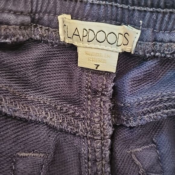 Boys Navy Cargo Pants Size 7 Flapdoodles - Picture 3 of 10